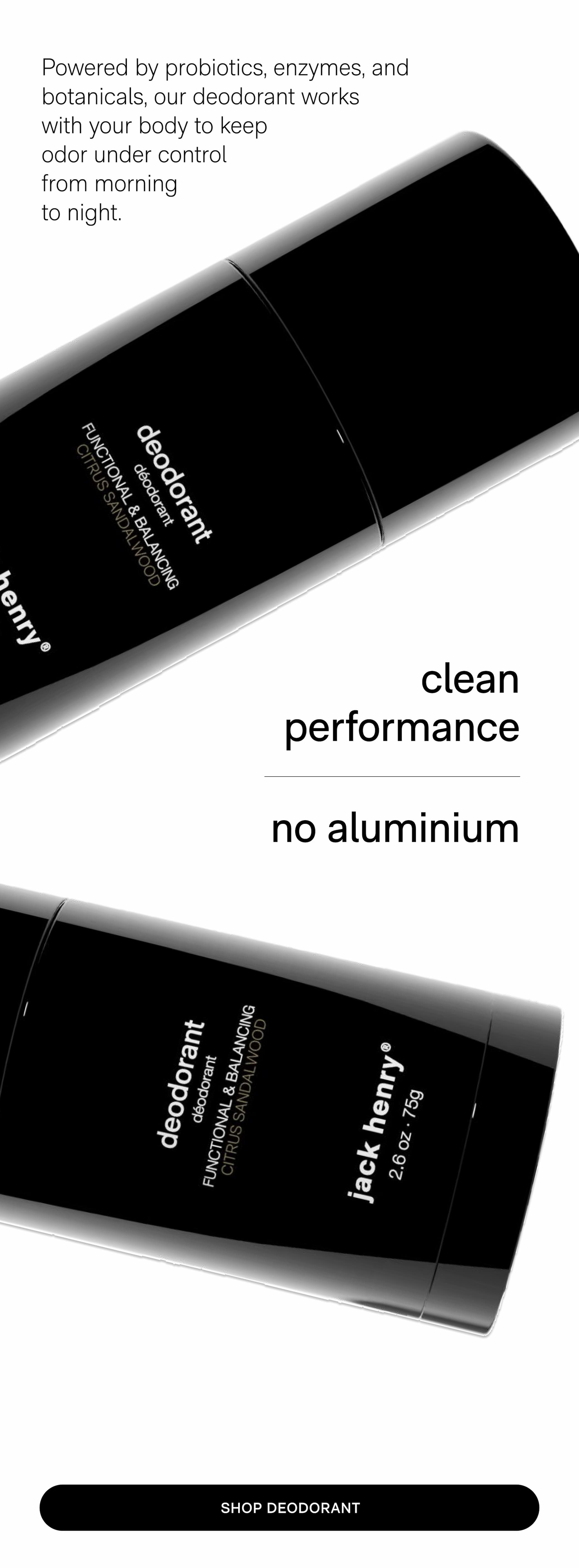 Citrus sandalwood deodorant is back