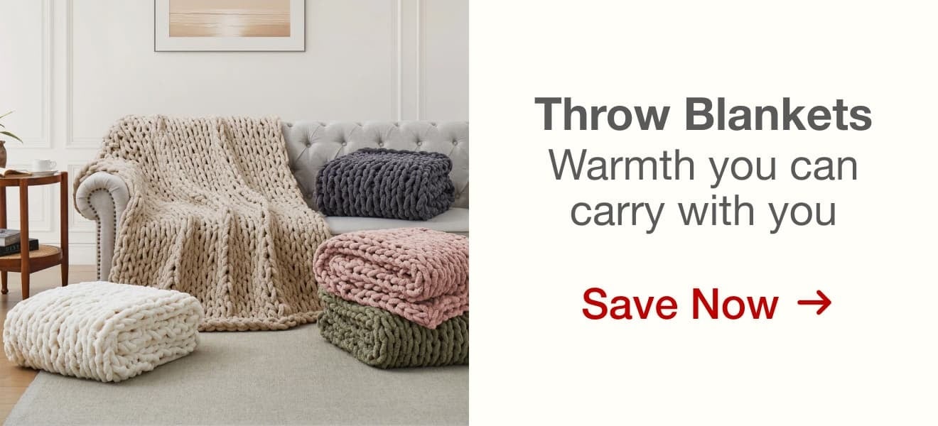 Shop Throw Blankets on Sale