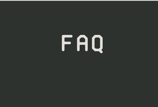 FAQ