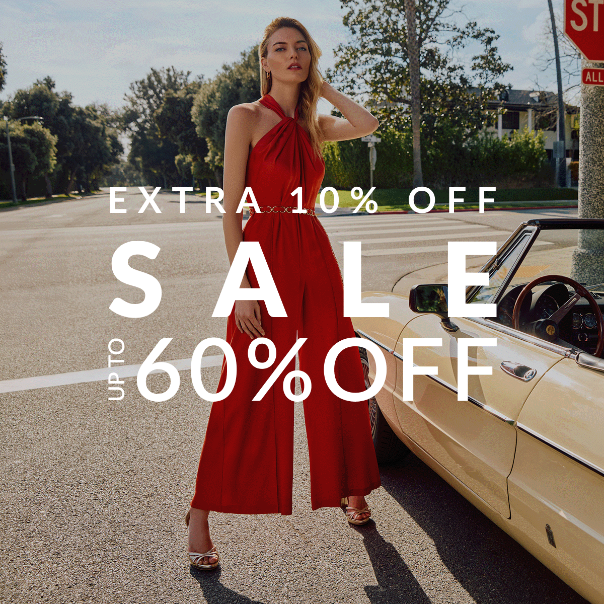 EXTRA 10% OFF SALE - UP TO 60% OFF 
