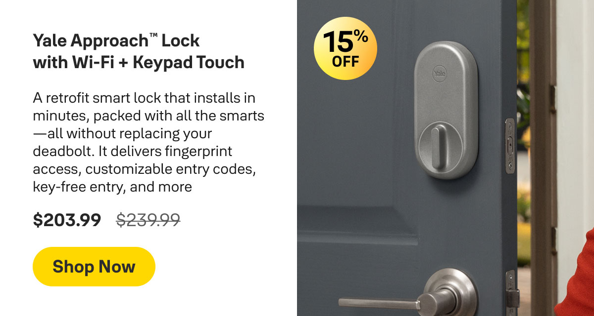 Save 15% on Approach Lock.