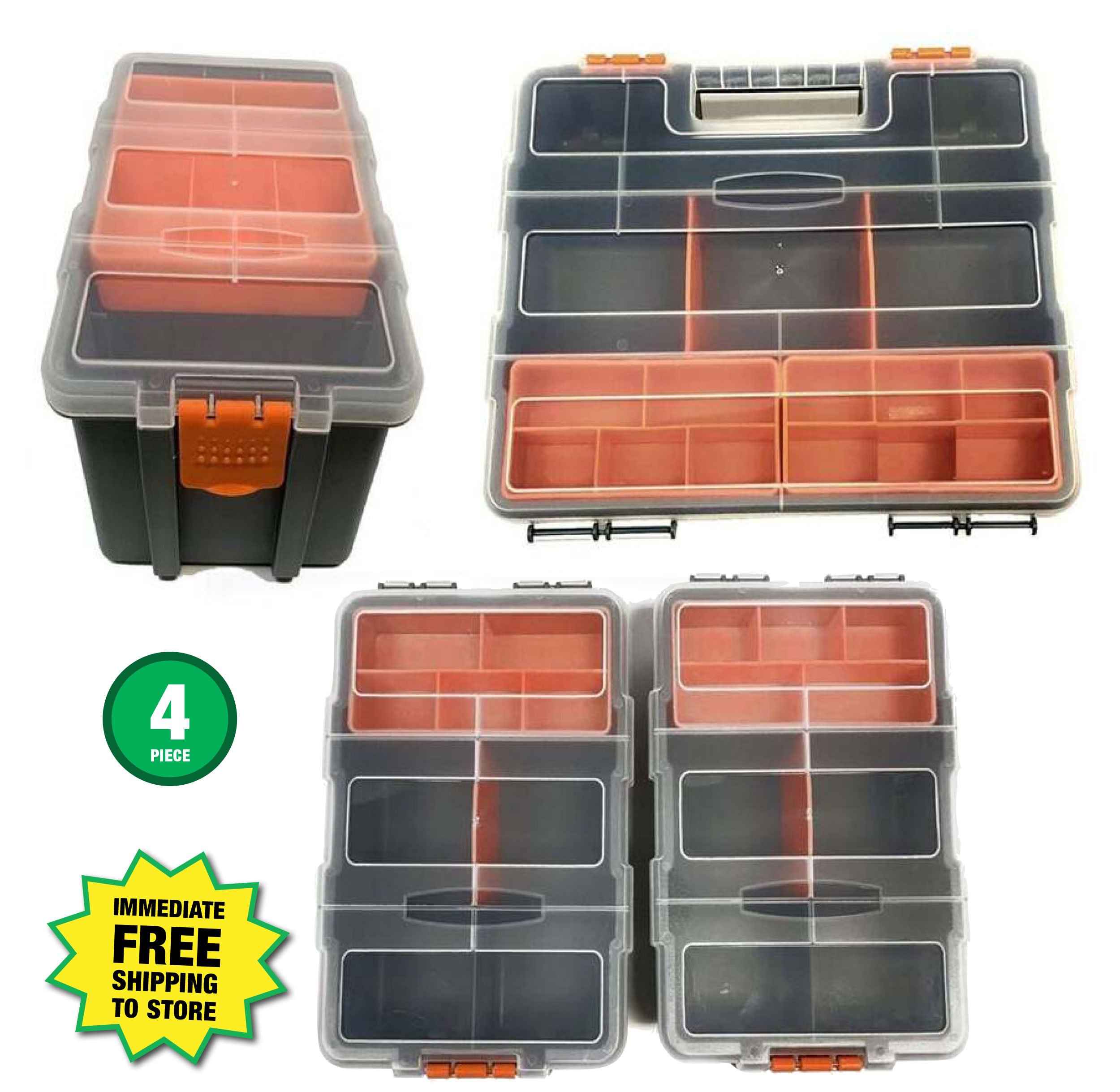 Sona® Plastic Storage Box Set - ONLY $11.99 After Rebate*!