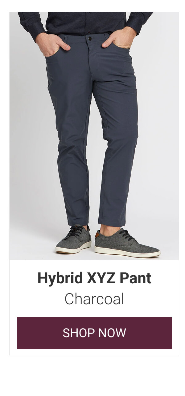 Charcoal Hybrid XYZ Pant