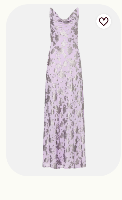 Lavender Sequin Gown