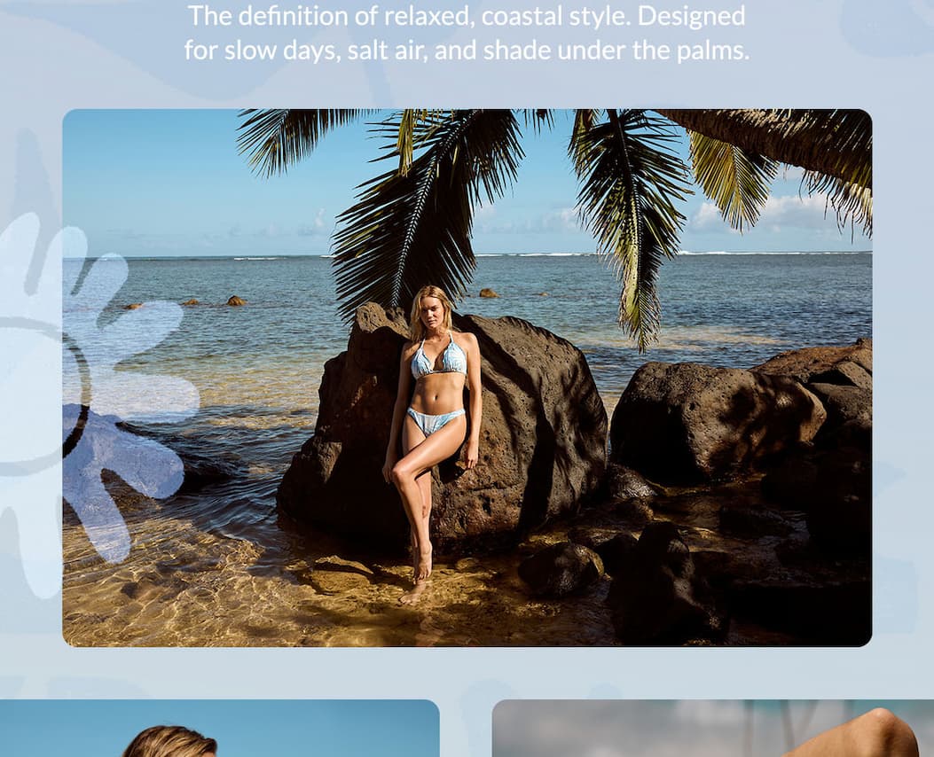 Breezy Palms Swim Collection
