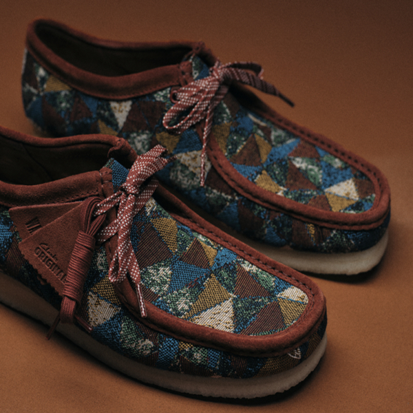Shop Wallabee Multicolour Textile