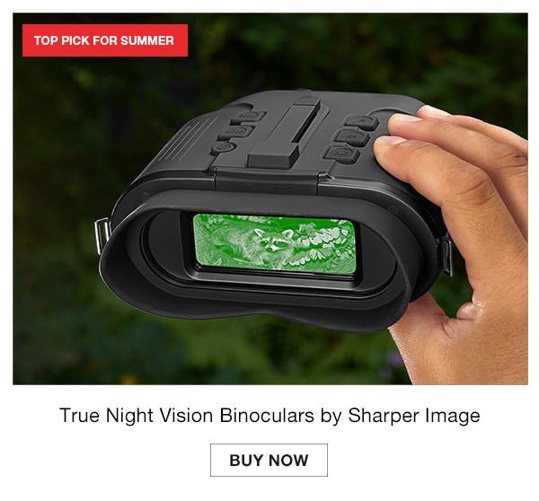 True Night Vision Binoculars by Sharper Image