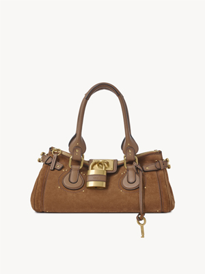 Paddington bag in suede leather