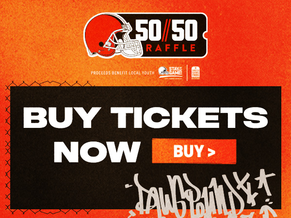 50/50 Raffle - Buy Tickets Now