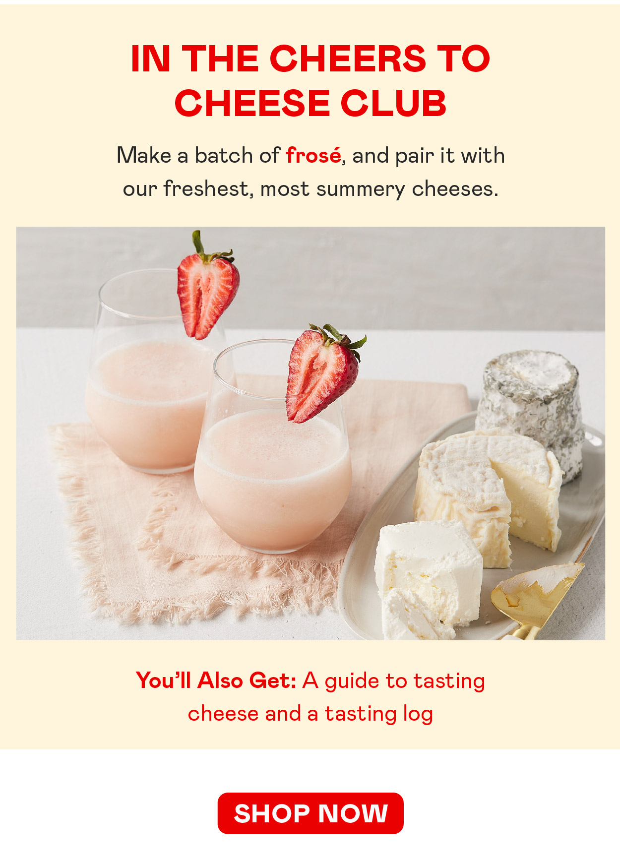 Cheers to Cheese Club