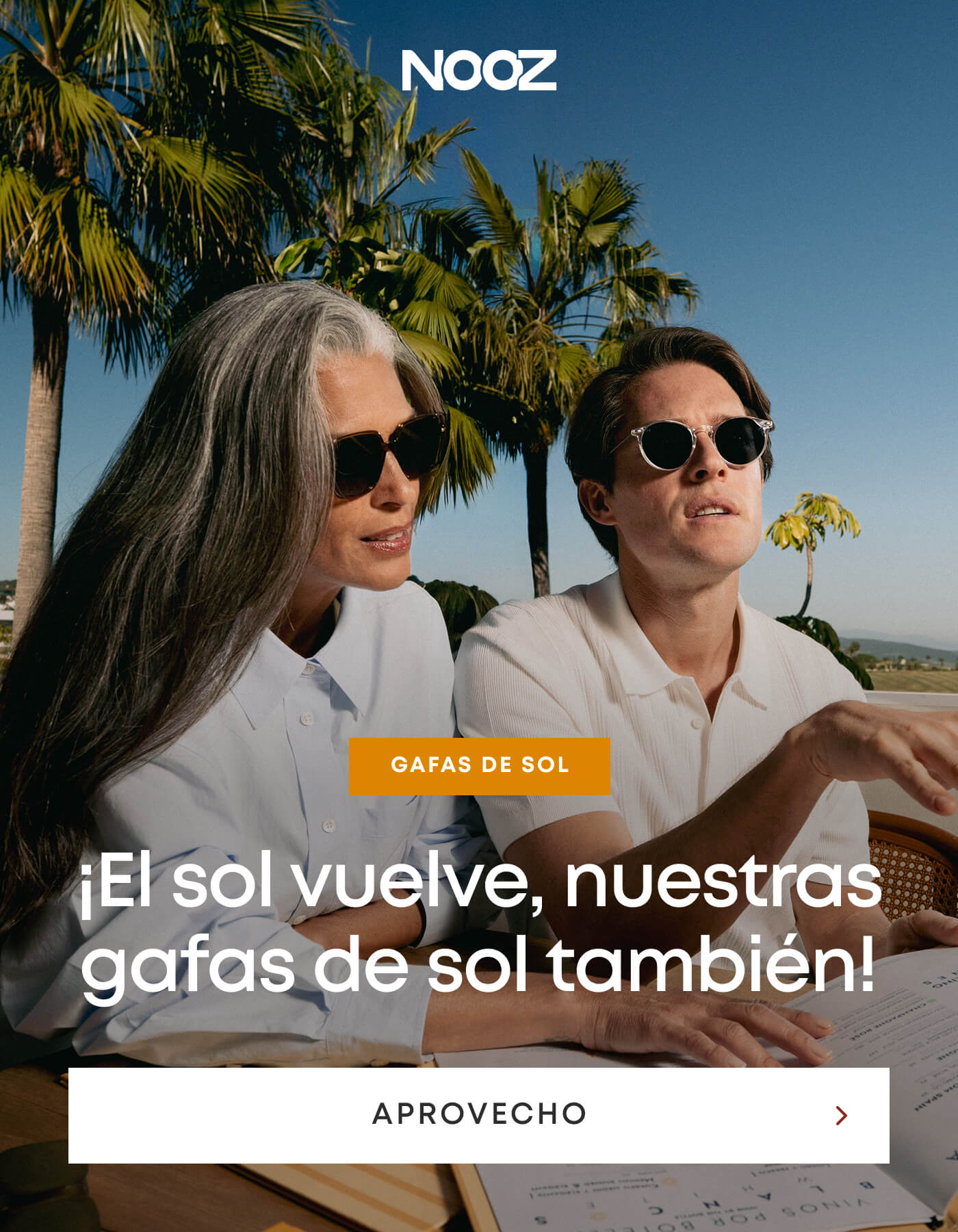 The sun is back, and so are our sunglasses!
