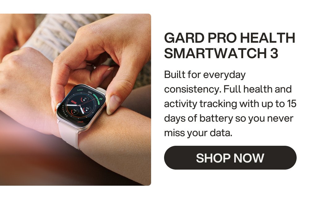 GARD PRO HEALTH SMARTWATCH 3