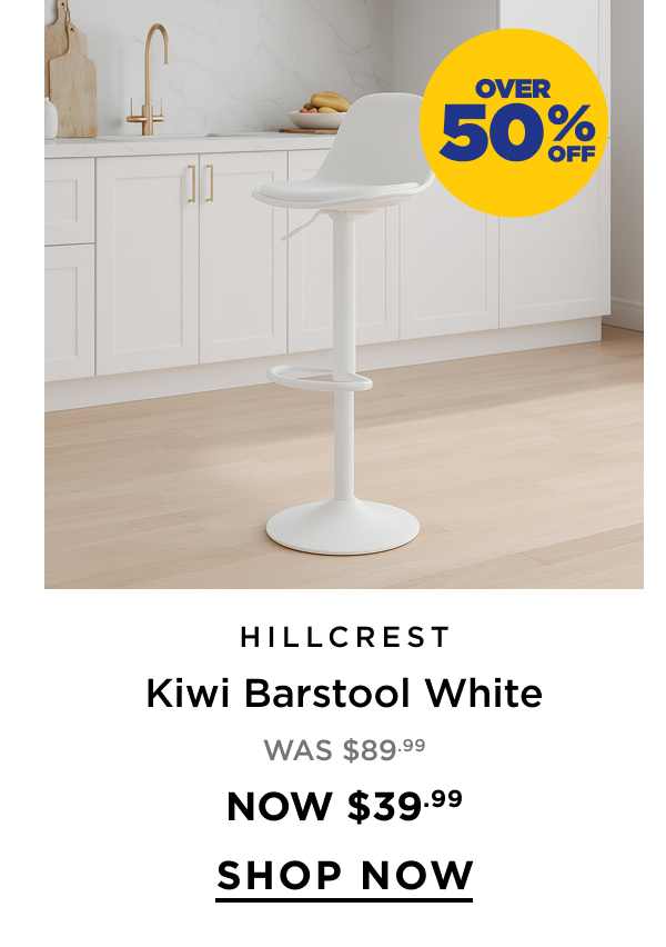 Hillcrest	Kiwi Barstool White