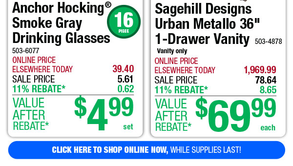 Sagehill Designs Urban Metallo 36