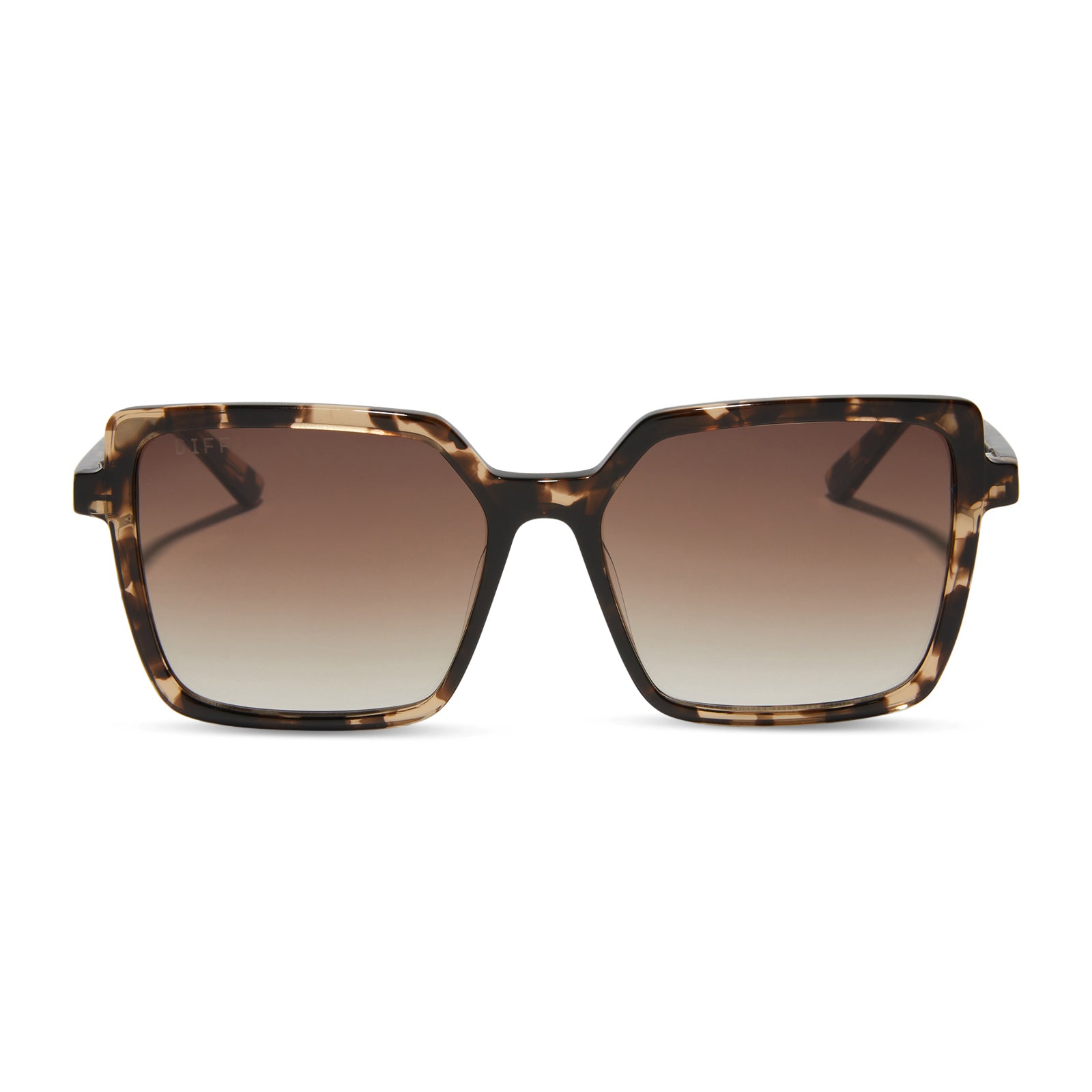 Image of ESME - ESPRESSO TORTOISE + BROWN GRADIENT SUNGLASSES