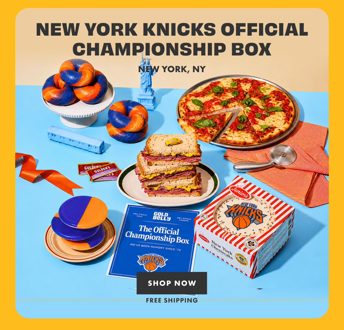 NY Knicks Official Championship Box
