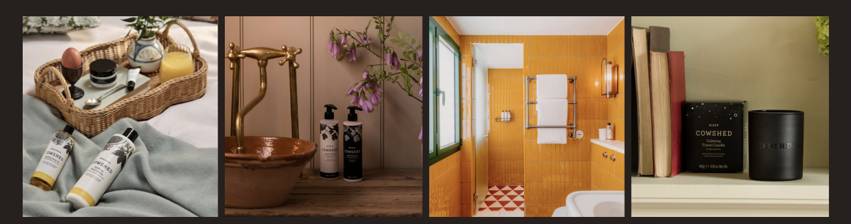 Cowshed lifestyle photos
