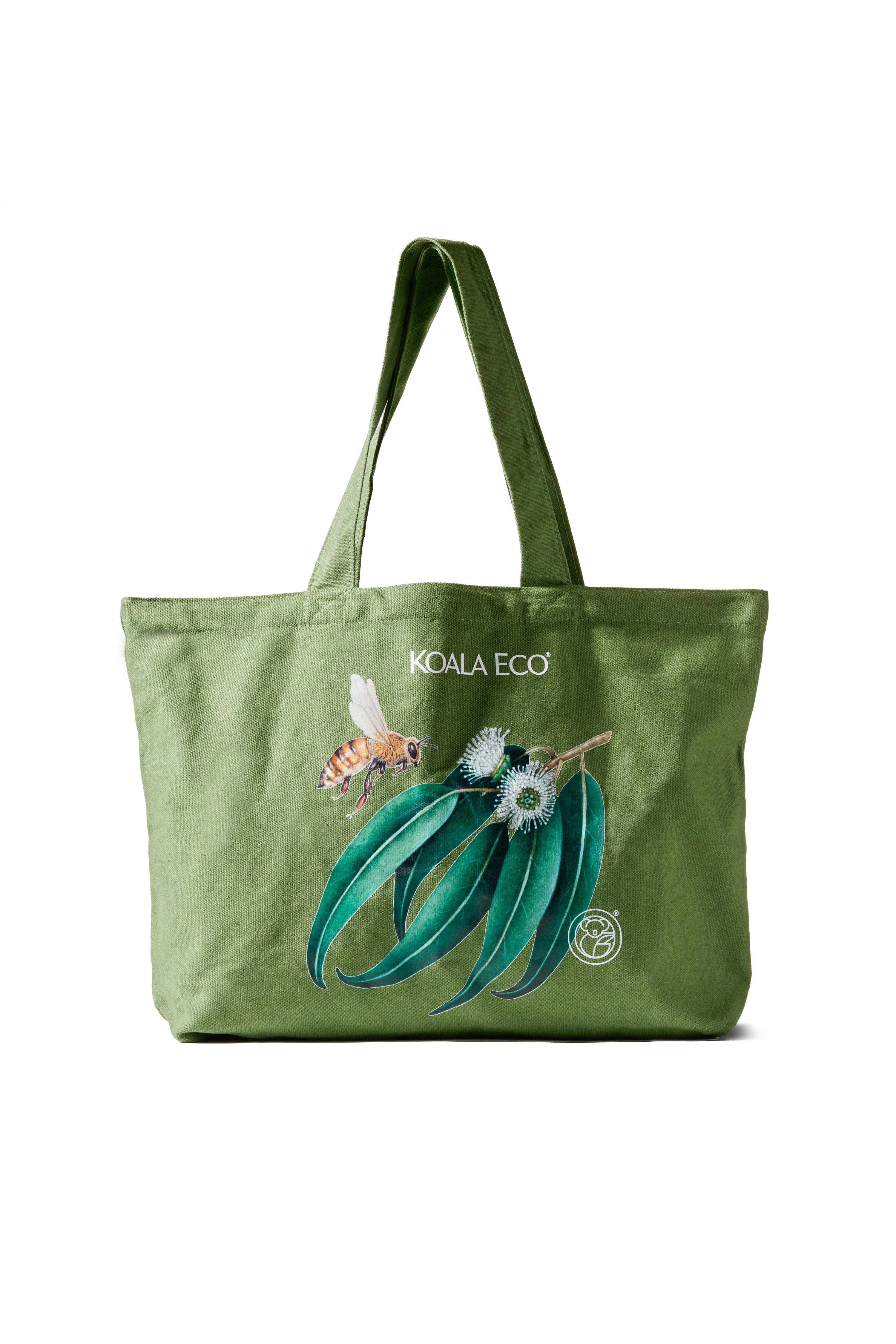 Image of Green Botanical Tote