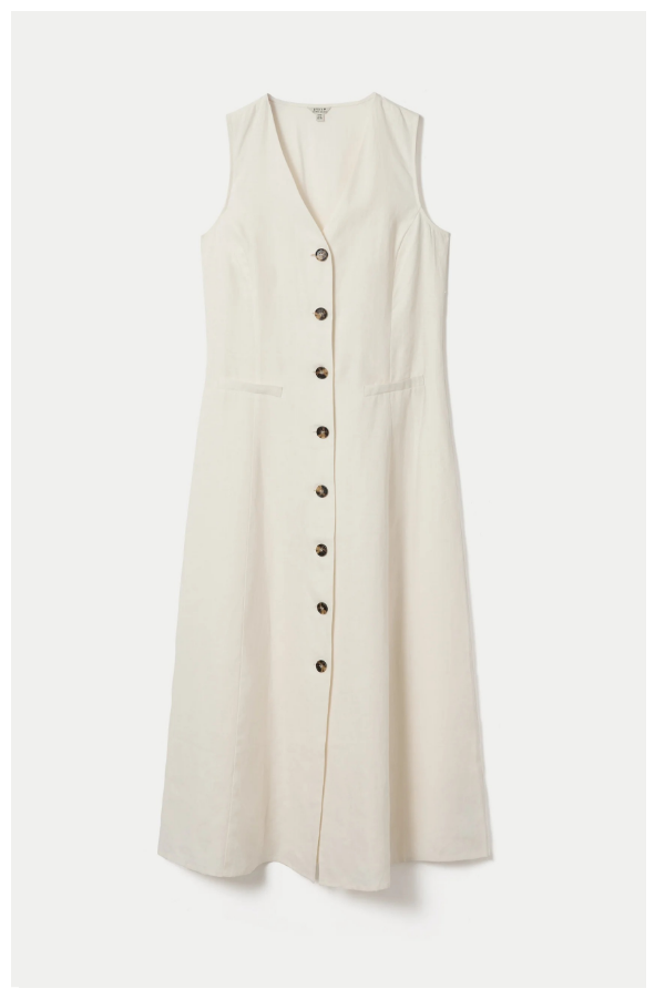 Linen Waistcoat Dress