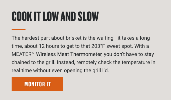 Cook it low and slow