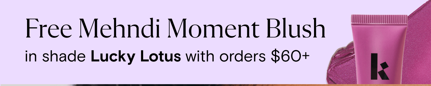 Free Mehndi Moment Blush in shade Lucky Lotus with orders $60+