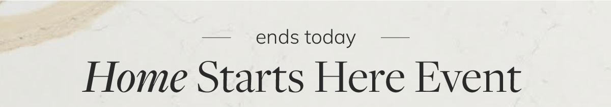 Home Starts Here Event: Up to 60% Off