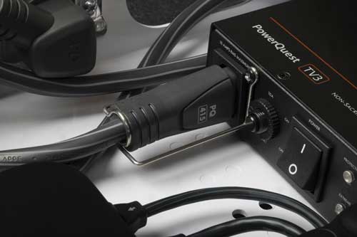 PowerQuest TV3 with PQ-415 power cable connected