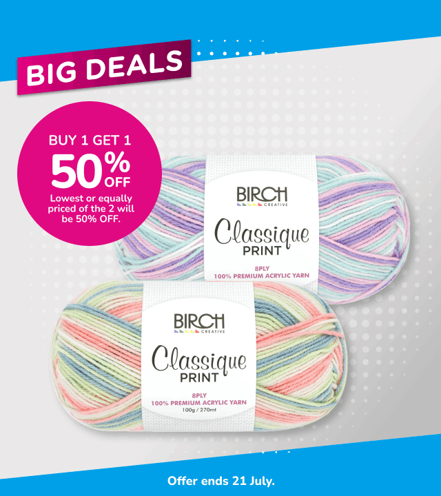 Buy 1 Get 1 50% Off Yarn