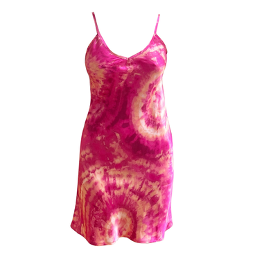 Rose Silk Dress