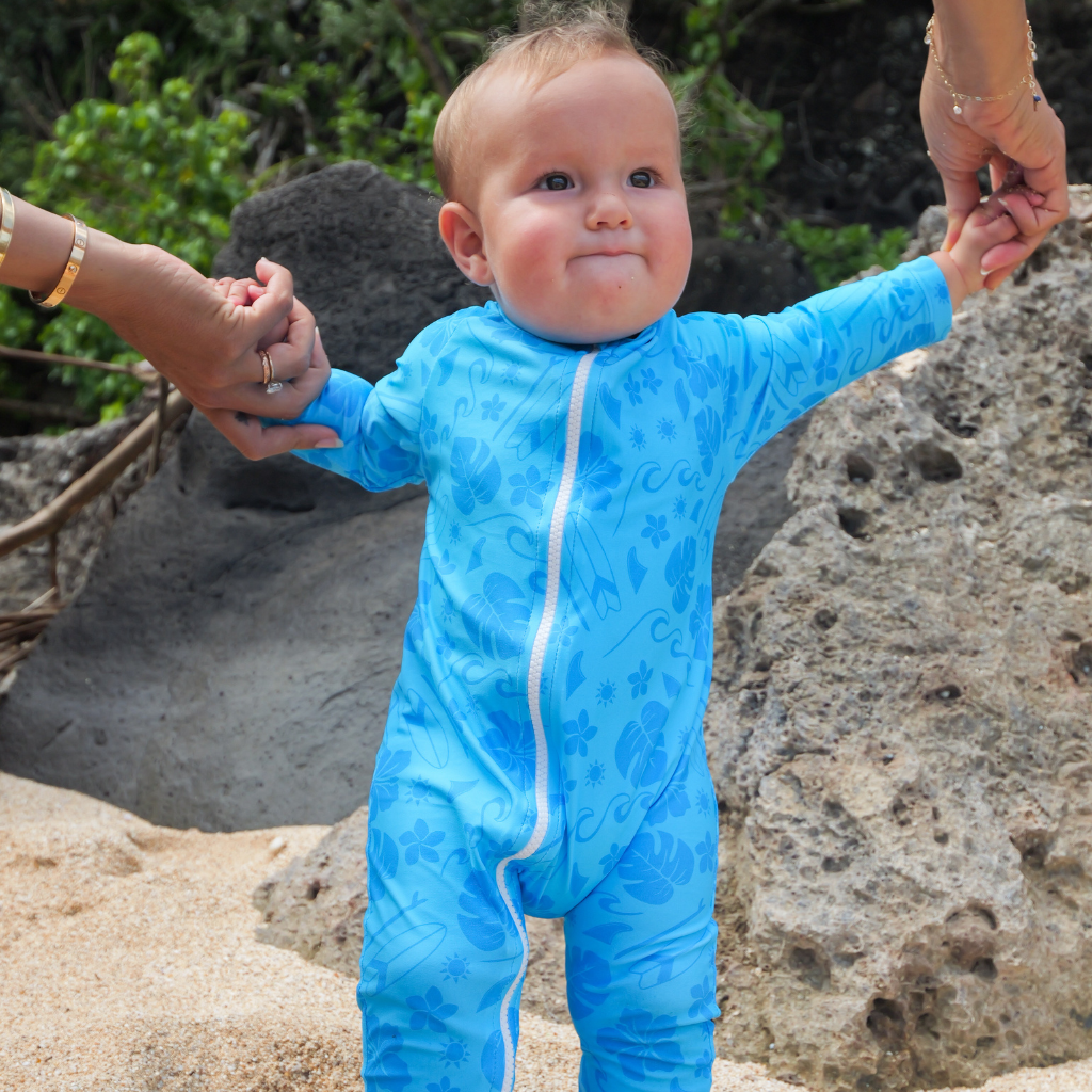 Image of Summertime Swell Mini Me Keiki Onesie