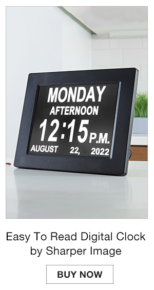 Easy To Read Digital Clock by Sharper Image