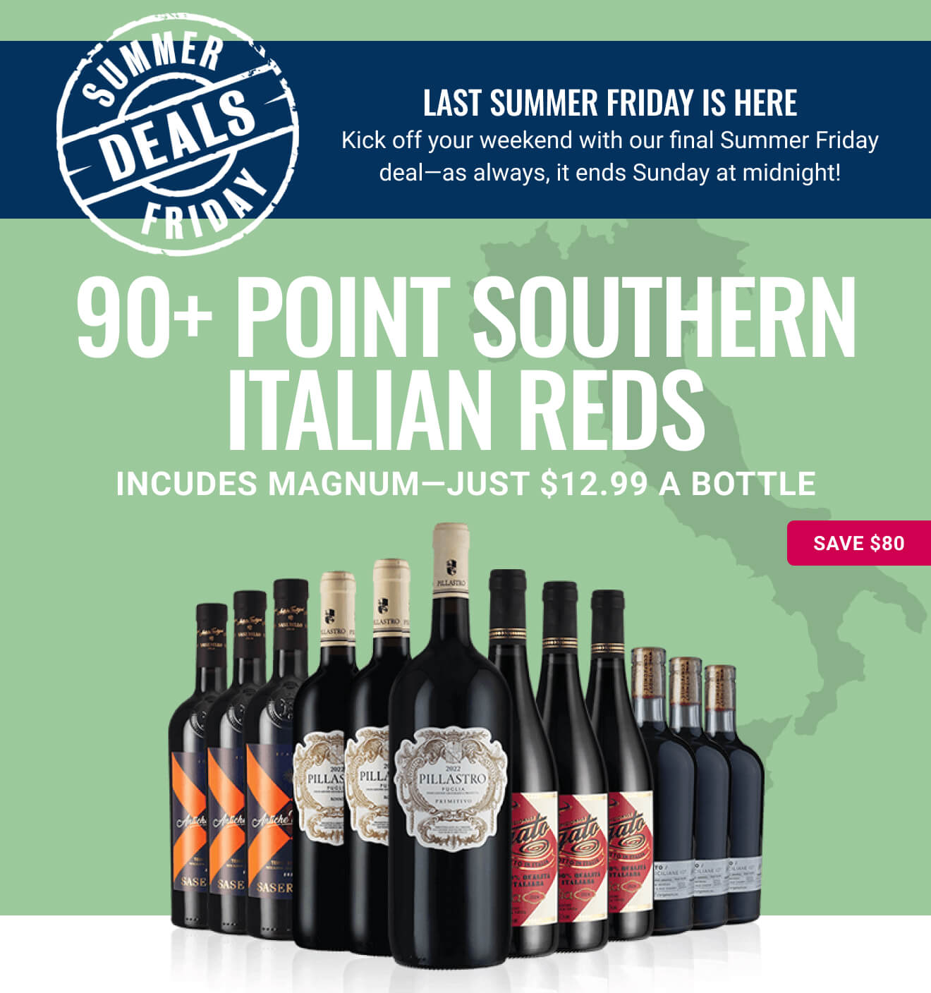 90+ Point Southern Italian Reds