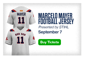 Marcelo Mayer Football Jersey. Presented by STIHL. September 7. Buy Tickets.