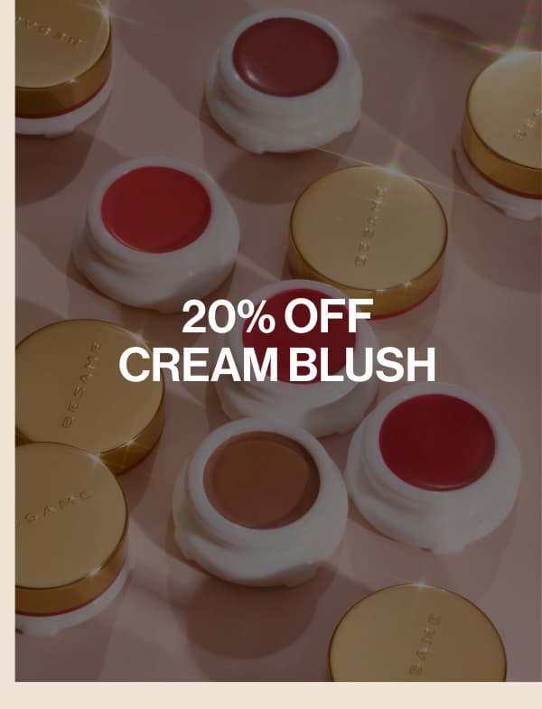 20% off Cream Blush