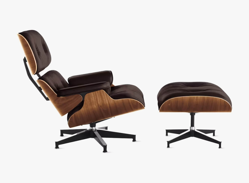 View Eames Lounge Chair and Ottoman