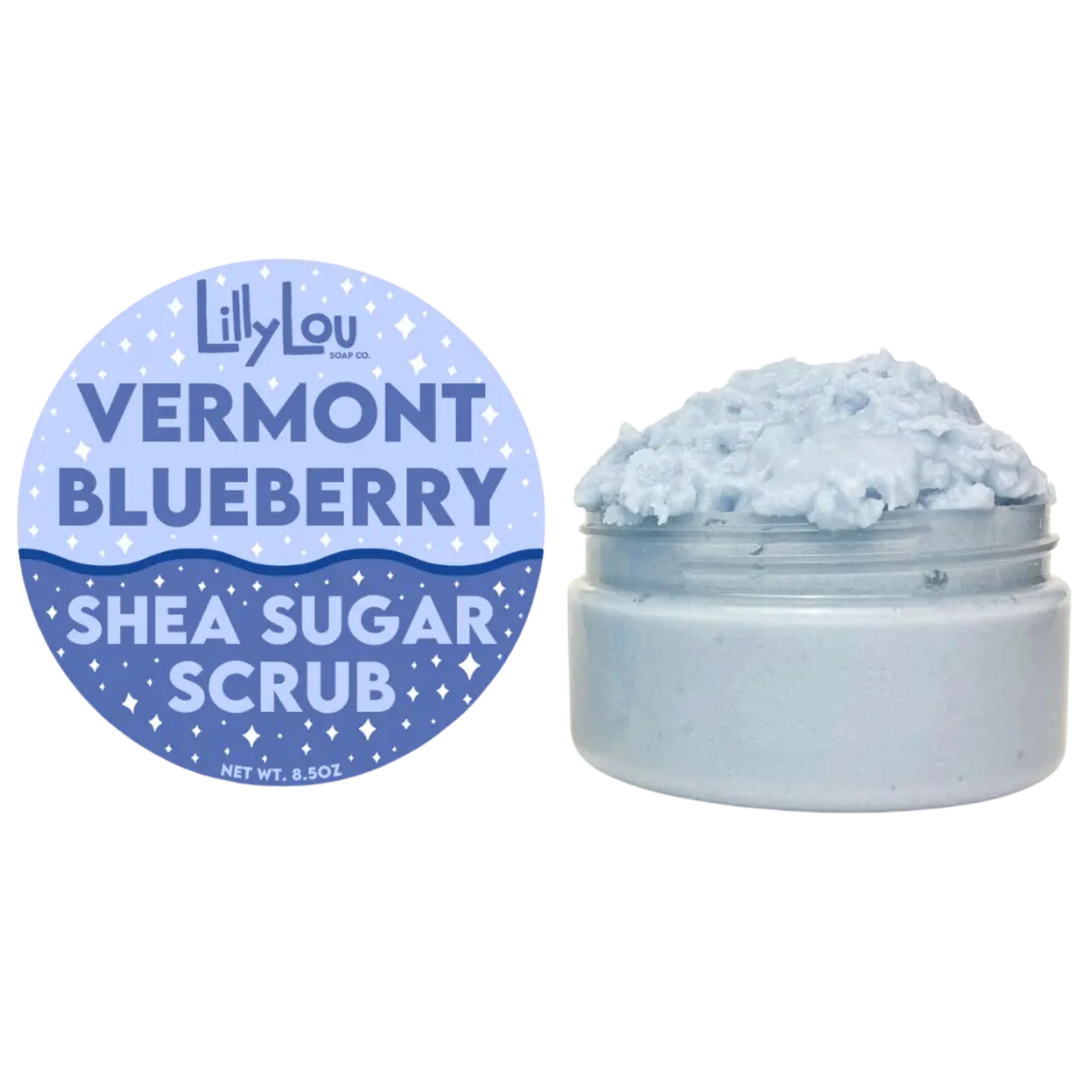 Image of Vermont Blueberry Exfoliating Shea Sugar Scrub