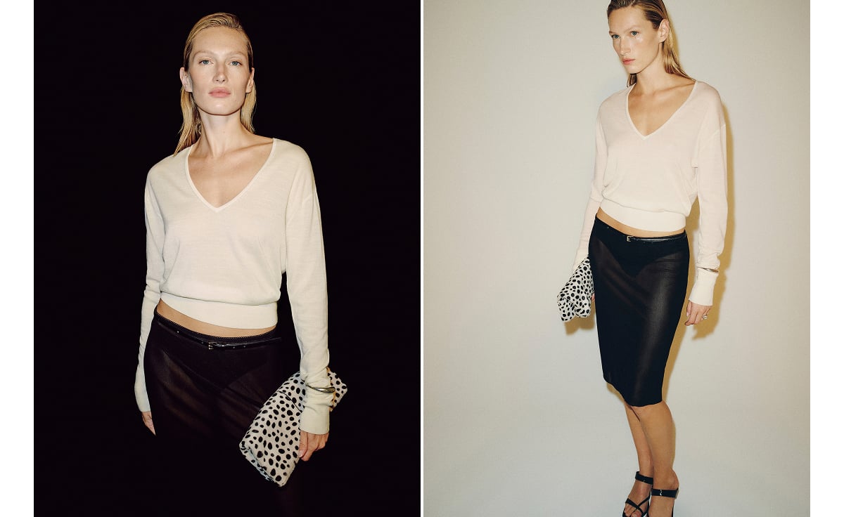 Micah V-Neck Sweater Top
