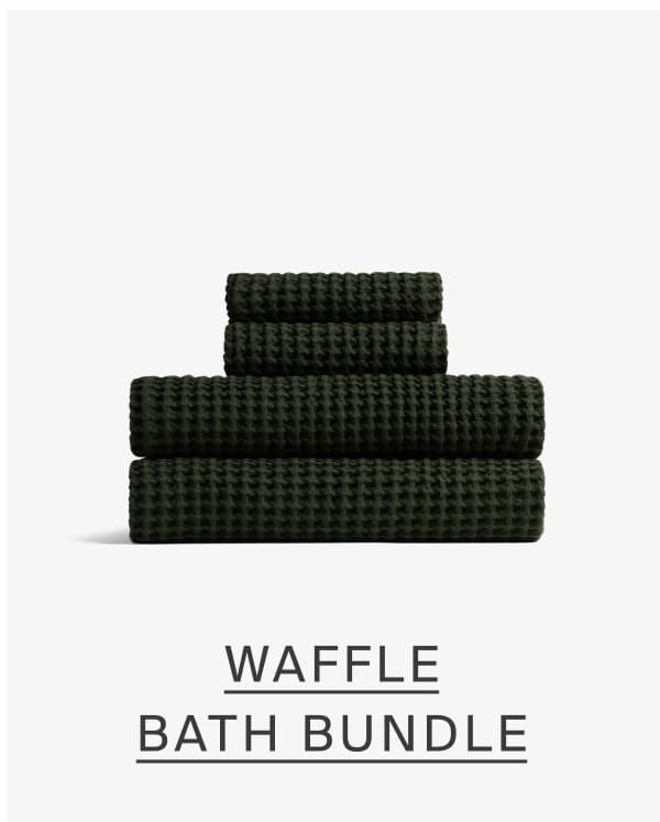 Waffle bath bundle