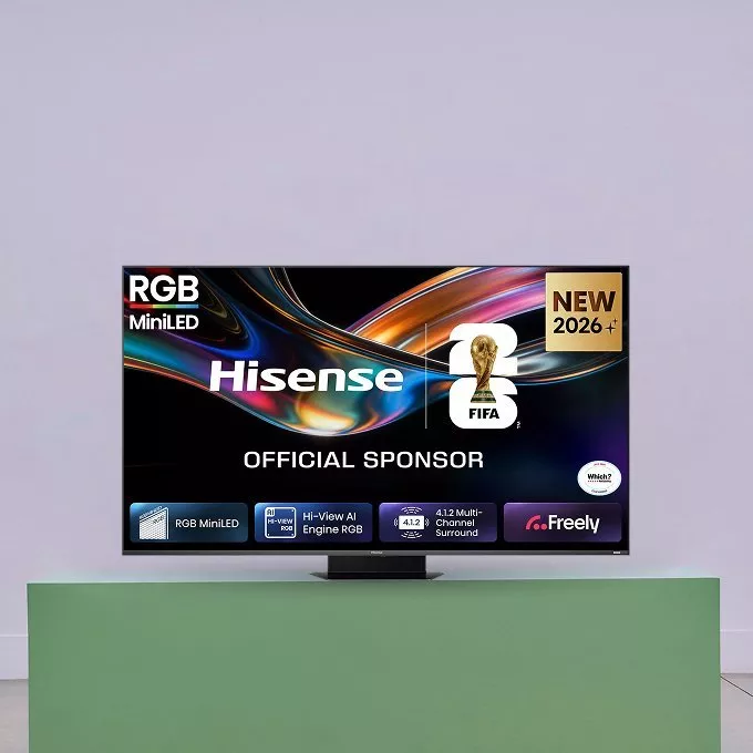 Hisense 6RGB MiniLED HDR 4K Ultra HD TV, £2,999