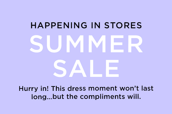 summer sale