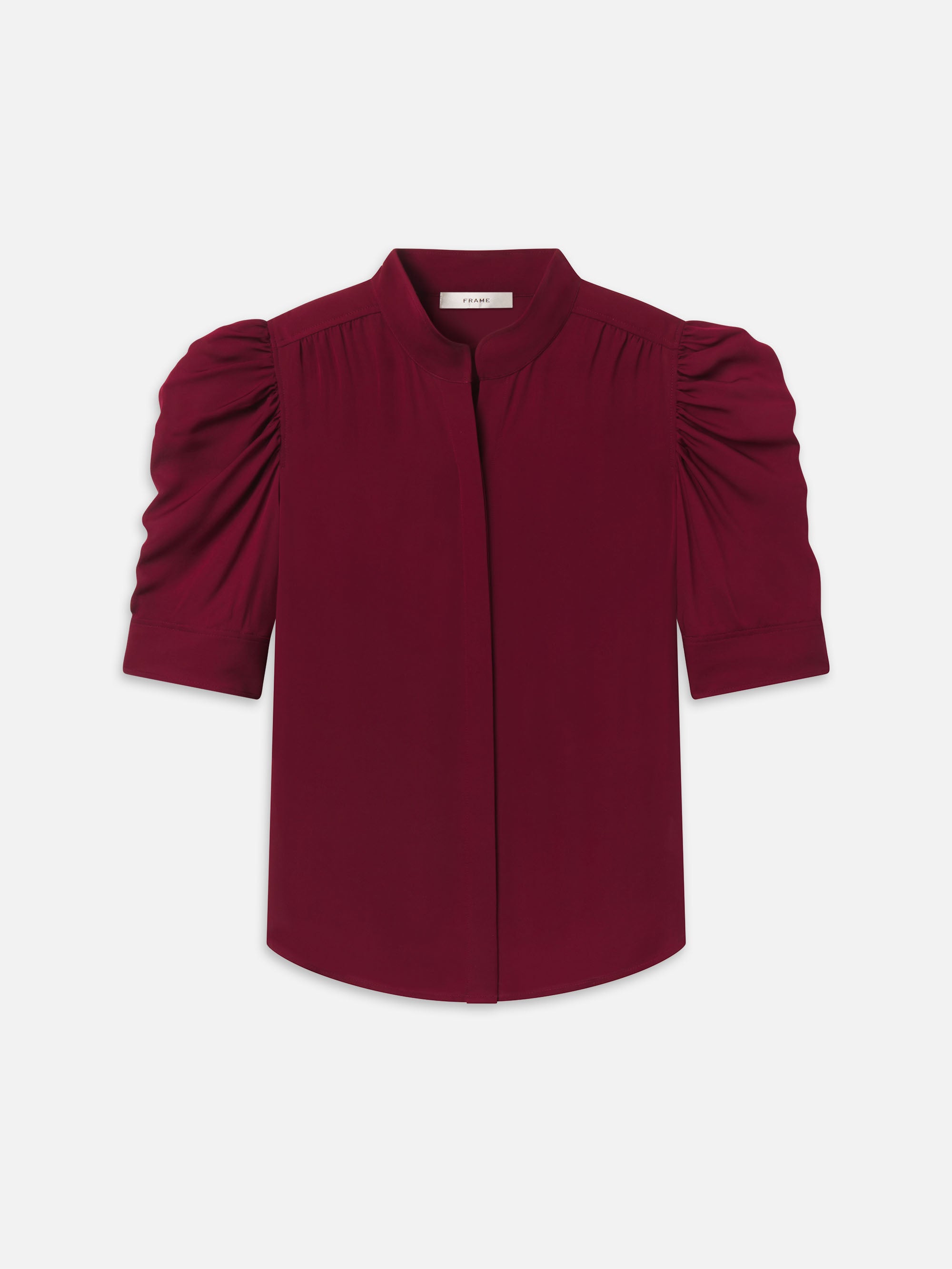THE GILLIAN TOP IN GARNET