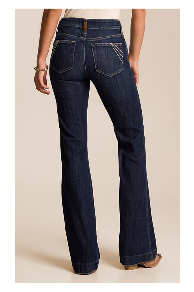 High Rise Slim Trouser Stretch Jean