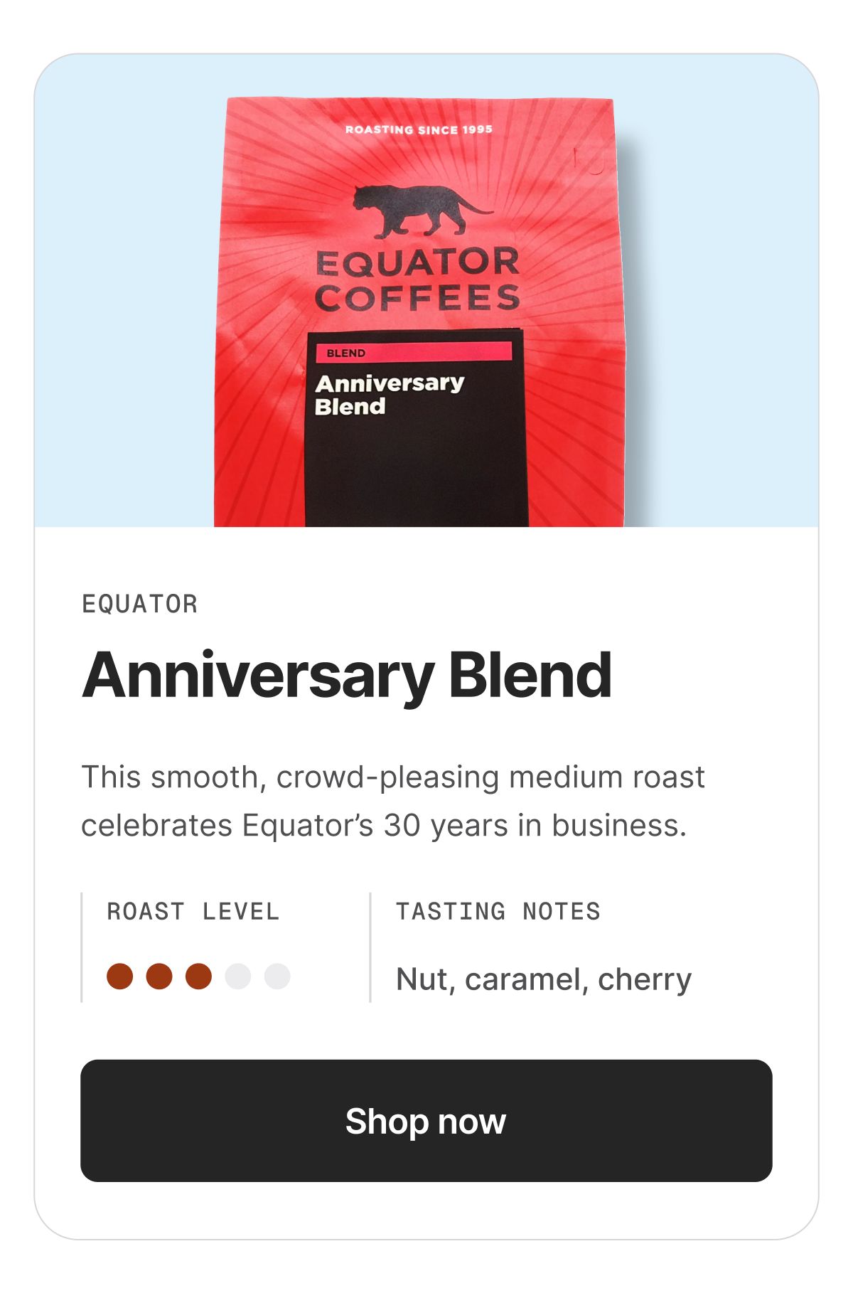 Equator Anniversary Blend 