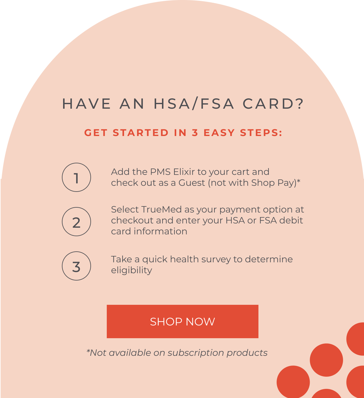 Get started in 3 easy steps
