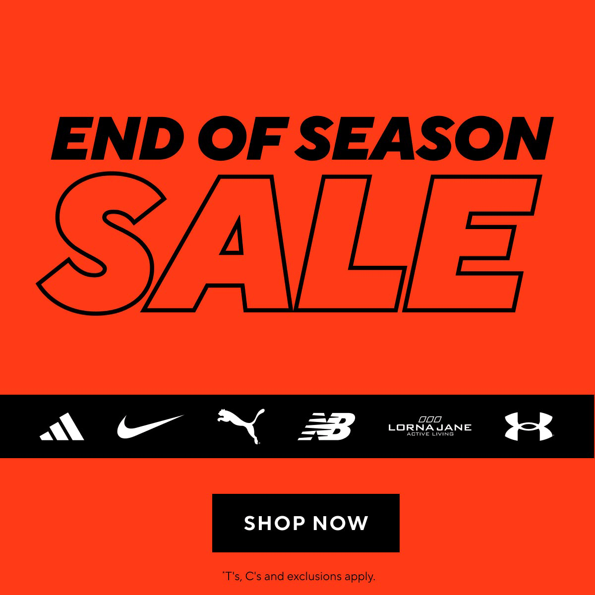 End of Season Sale