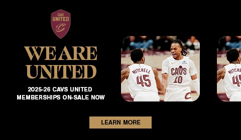 We Are United. 2025-26 Cavs United Memberships are on sale now.