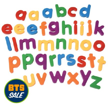Giant Lowercase Magnetic Letters | 40-Piece Alphabet Set