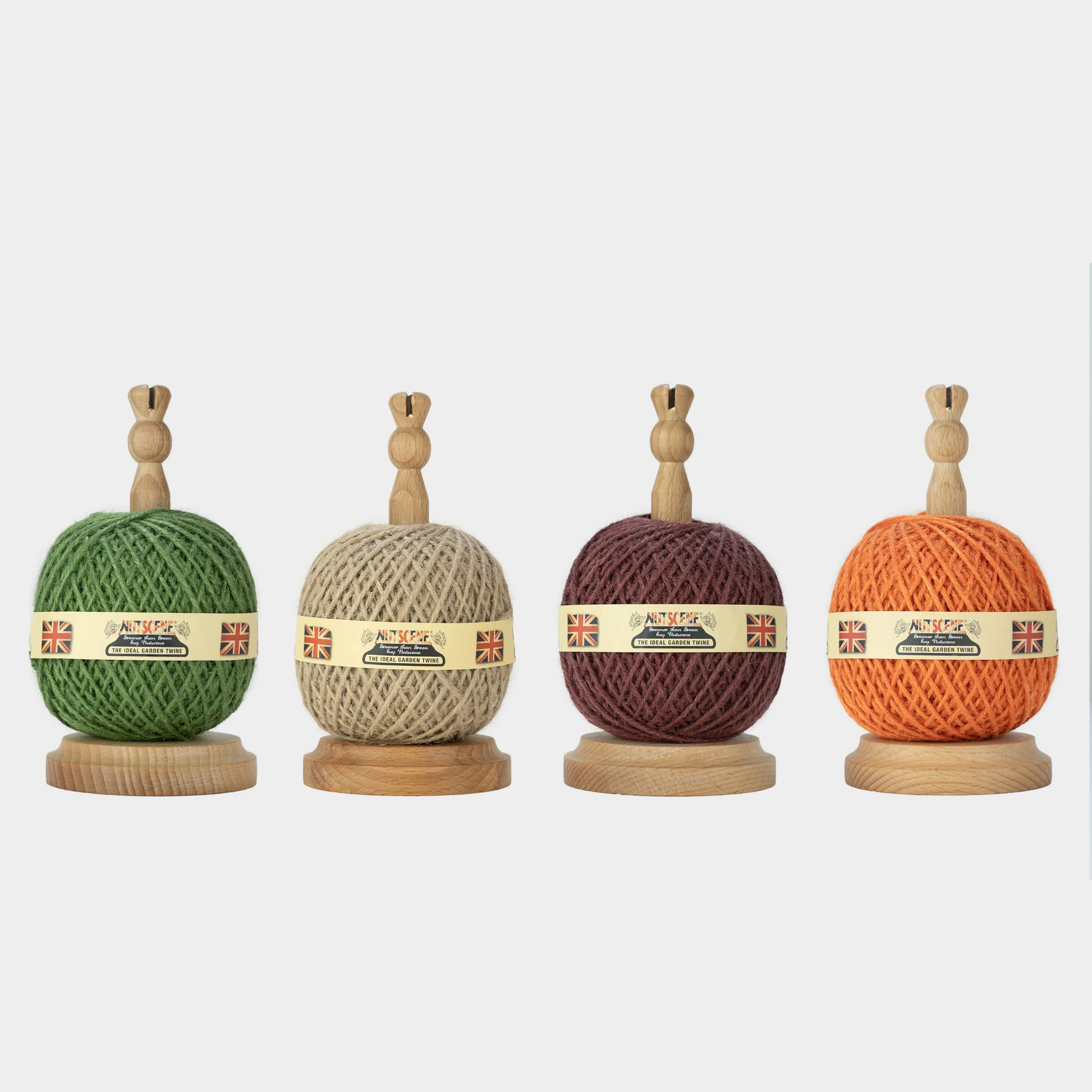 Image of Nutscene British Twine Ball and Tabletop Dispenser with Cutter blade