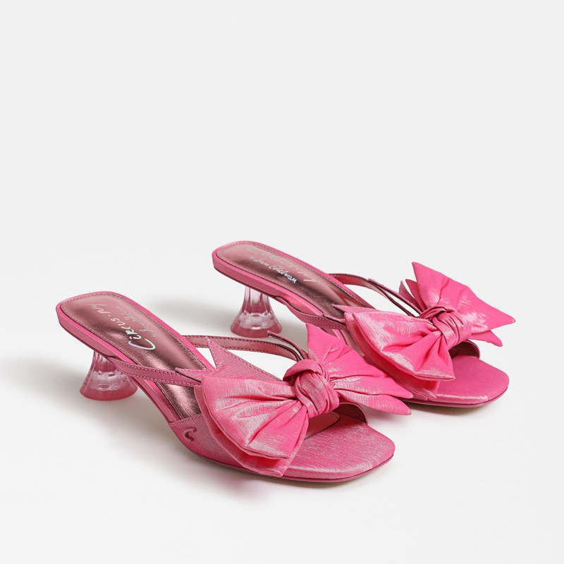 Natalina Kitten Heel Mule