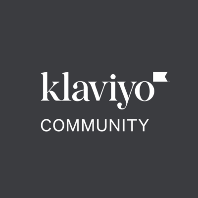 klaviyo community logo image for newsletter 